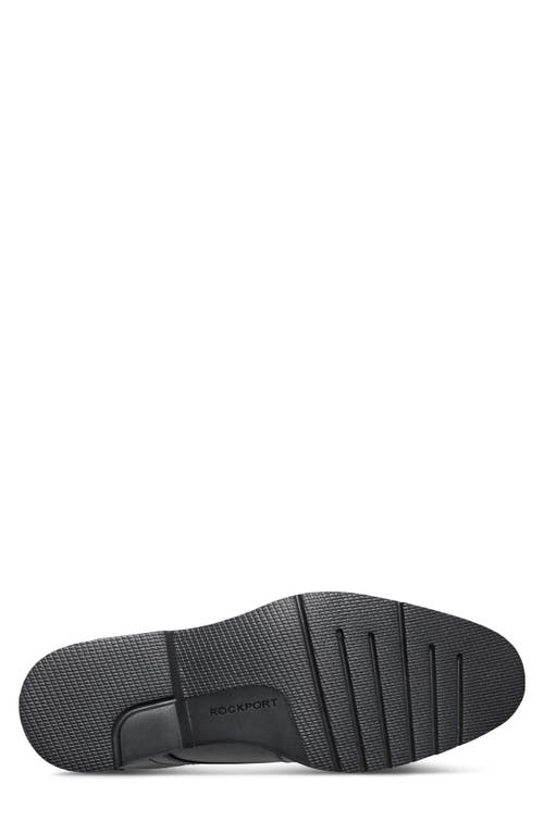 Rockport Floran Apron Toe Derby In Black