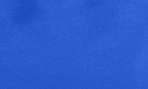Adrianna Papell Sleeveless Mikado Fit & Flare Midi Dress In Blue