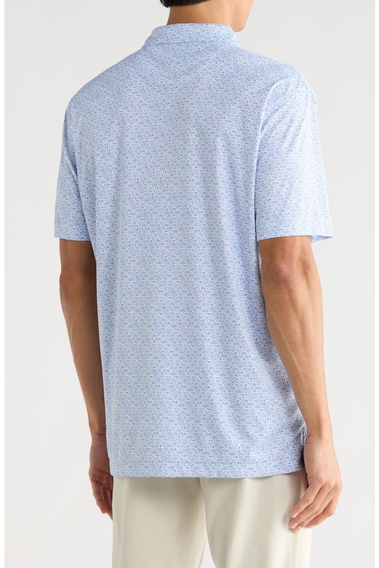 No Dice Featherweight Knit Polo, Alternate, color, WHITE