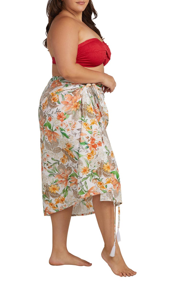 Artesands La Dolce Vita Cotton Cover-Up & Carry Bag Set, Alternate, color,