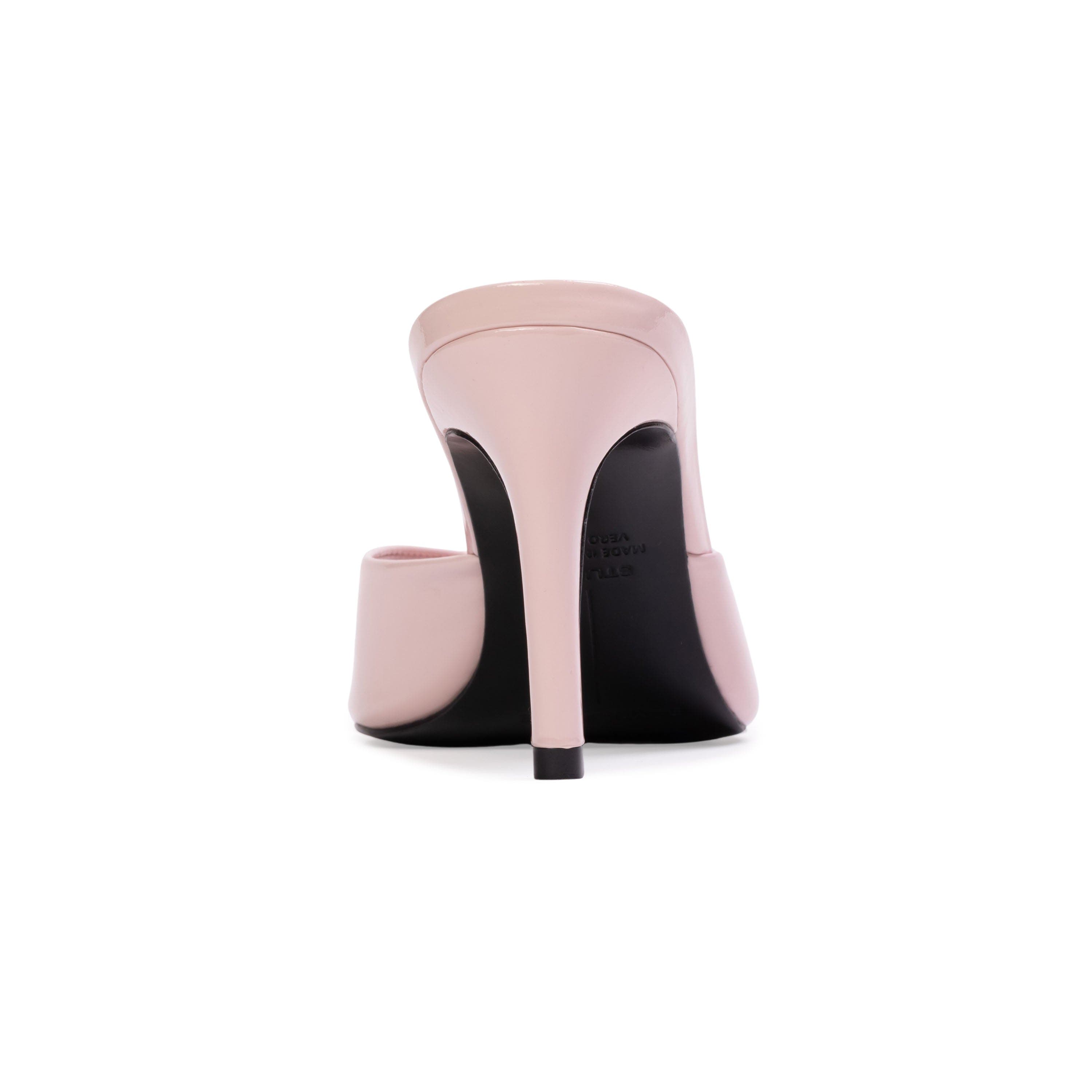 Brea 80 Mule, Alternate, color, Powder Pink Patent Leather