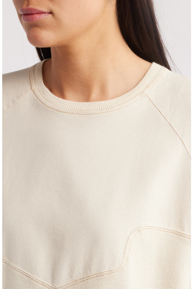 The Western Slouch Sweatshirt, Alternate, color, WASHED WHITE