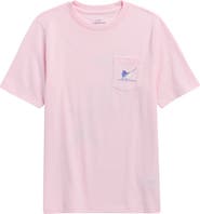 vineyard vines Kids' Tile Marlin Pocket Graphic T-Shirt