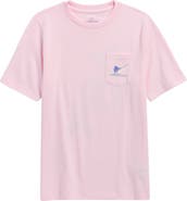 vineyard vines Kids' Tile Marlin Pocket Graphic T-Shirt
