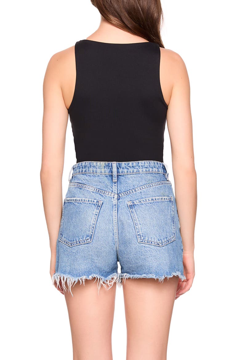 Scoop Neck Tank, Alternate, color, BLACK