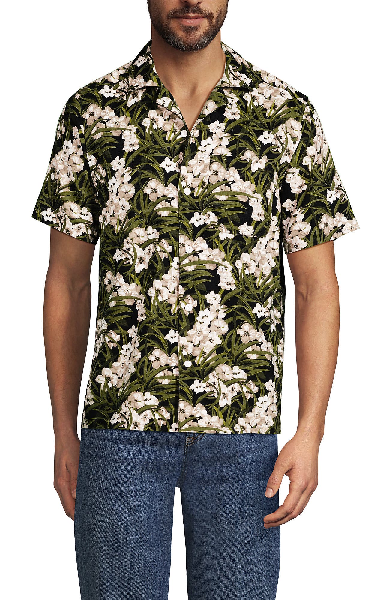 Vintage Lime/Ivory Floral