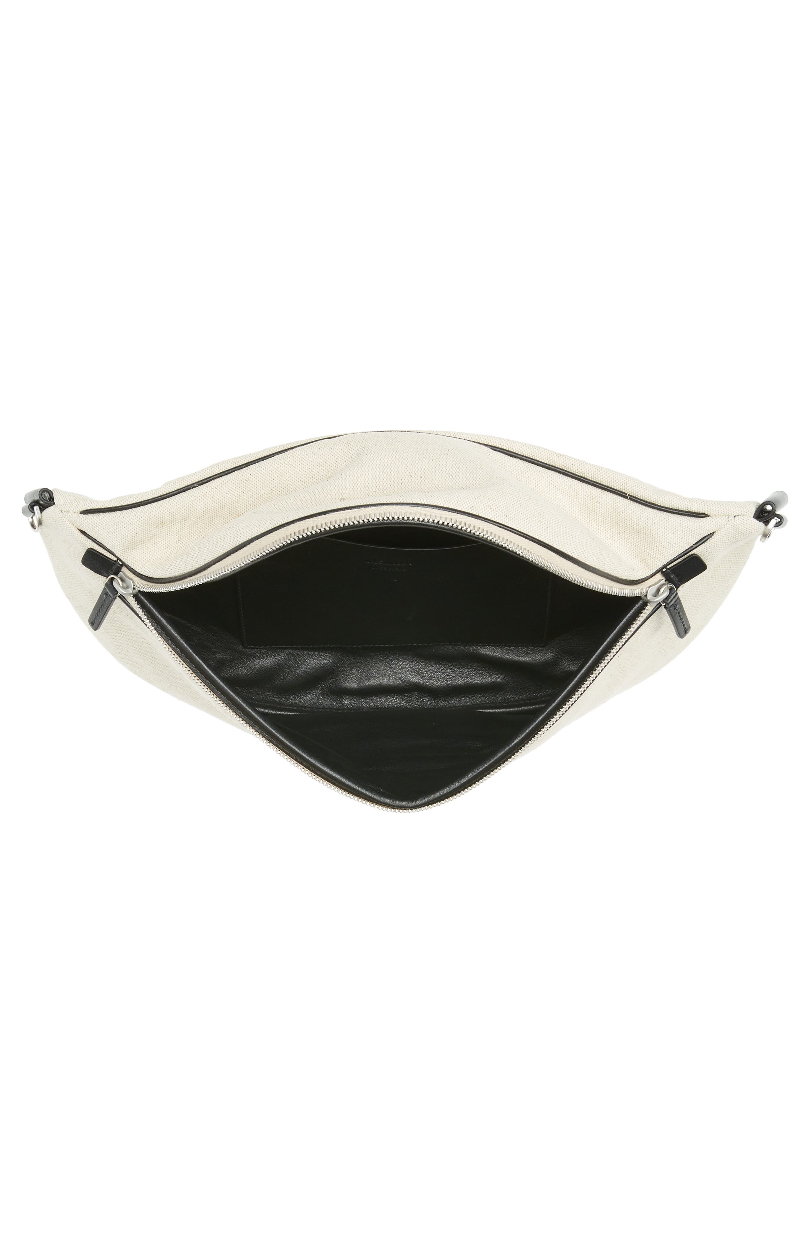 Jil Sander Medium Canvas Belt Bag, Alternate, color, 