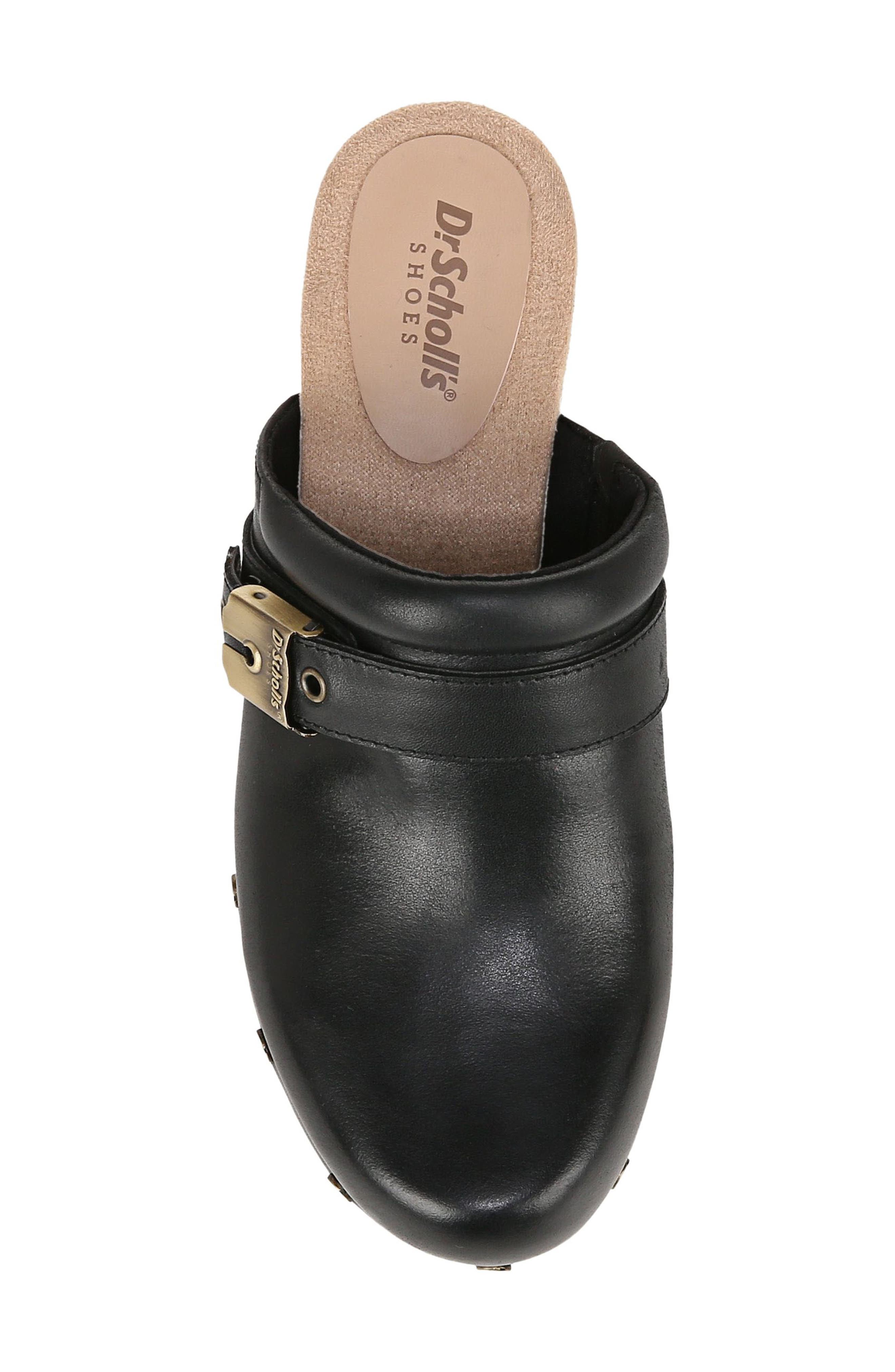 Dr. Scholl's Original Collection Joy Platform Clog, Alternate, color, Black