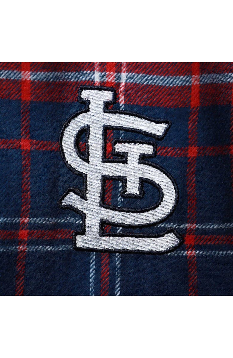 CONCEPTS SPORT Men's Concepts Sport Red/Navy St. Louis Cardinals Big & Tall Team Flannel Pants, Alternate, color, 