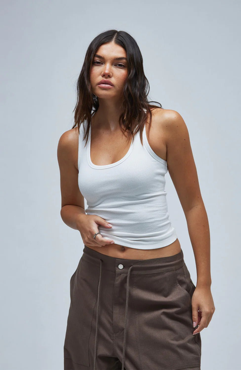 Demi Ribbed Tank