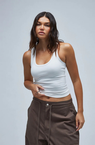 Thirty Years Demi Ribbed Tank