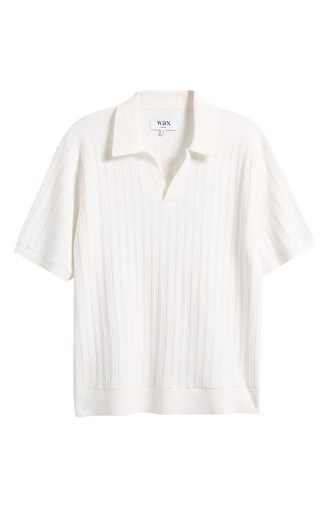 Siena Textured Cotton Blend Polo