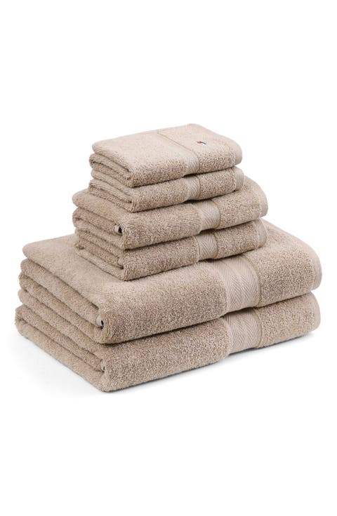 Modern American Terry 6-Piece Towel Set