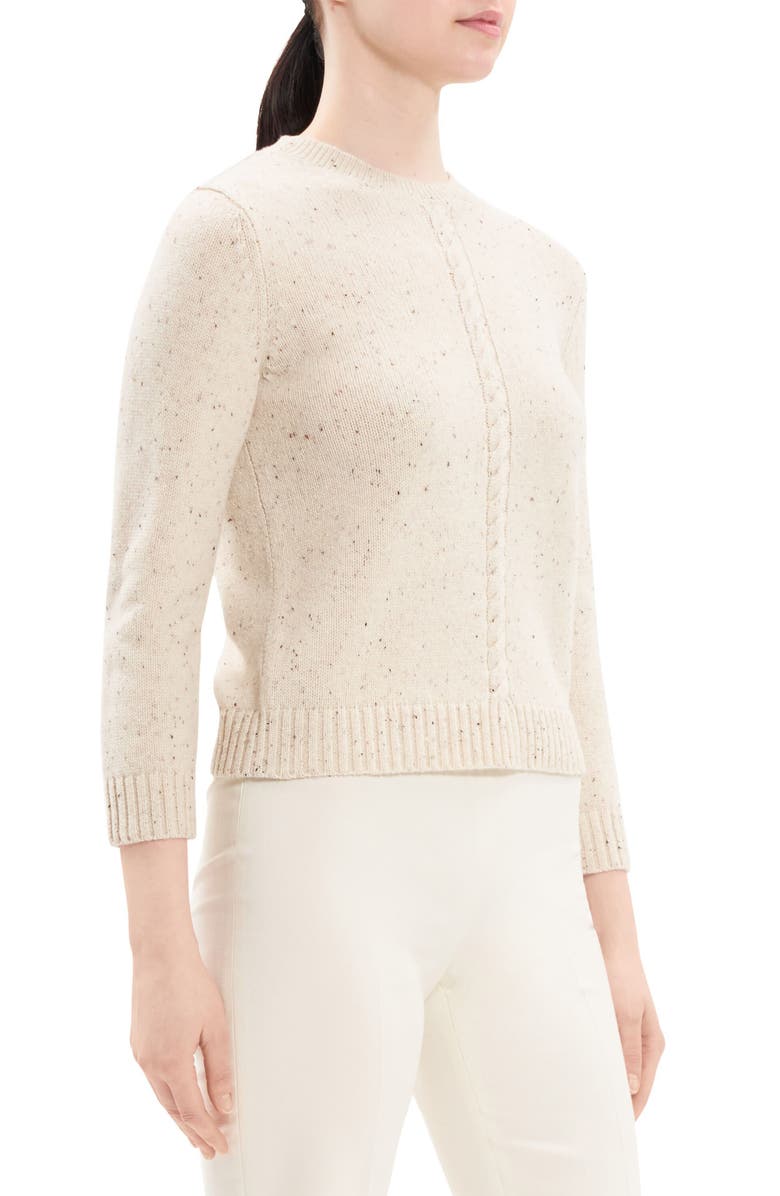 Theory Shrunken Wool & Cashmere Sweater, Alternate, color,