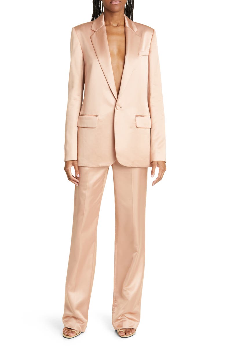 A.L.C. Ford Straight Leg Satin Pants, Alternate, color,