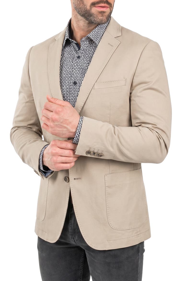 Descartes Unconstructed Sport Coat, Alternate, color, BEIGE