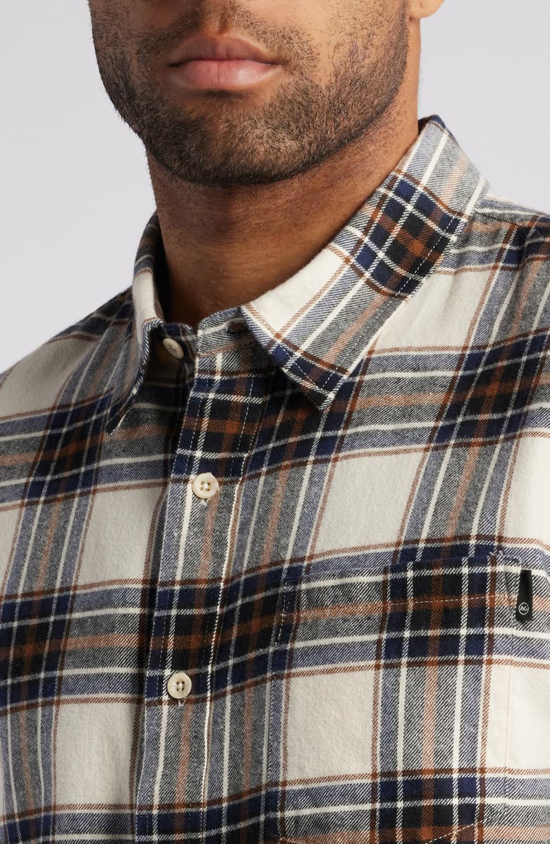 AG Aiden Plaid Flannel Button-Up Shirt, Alternate, color, 