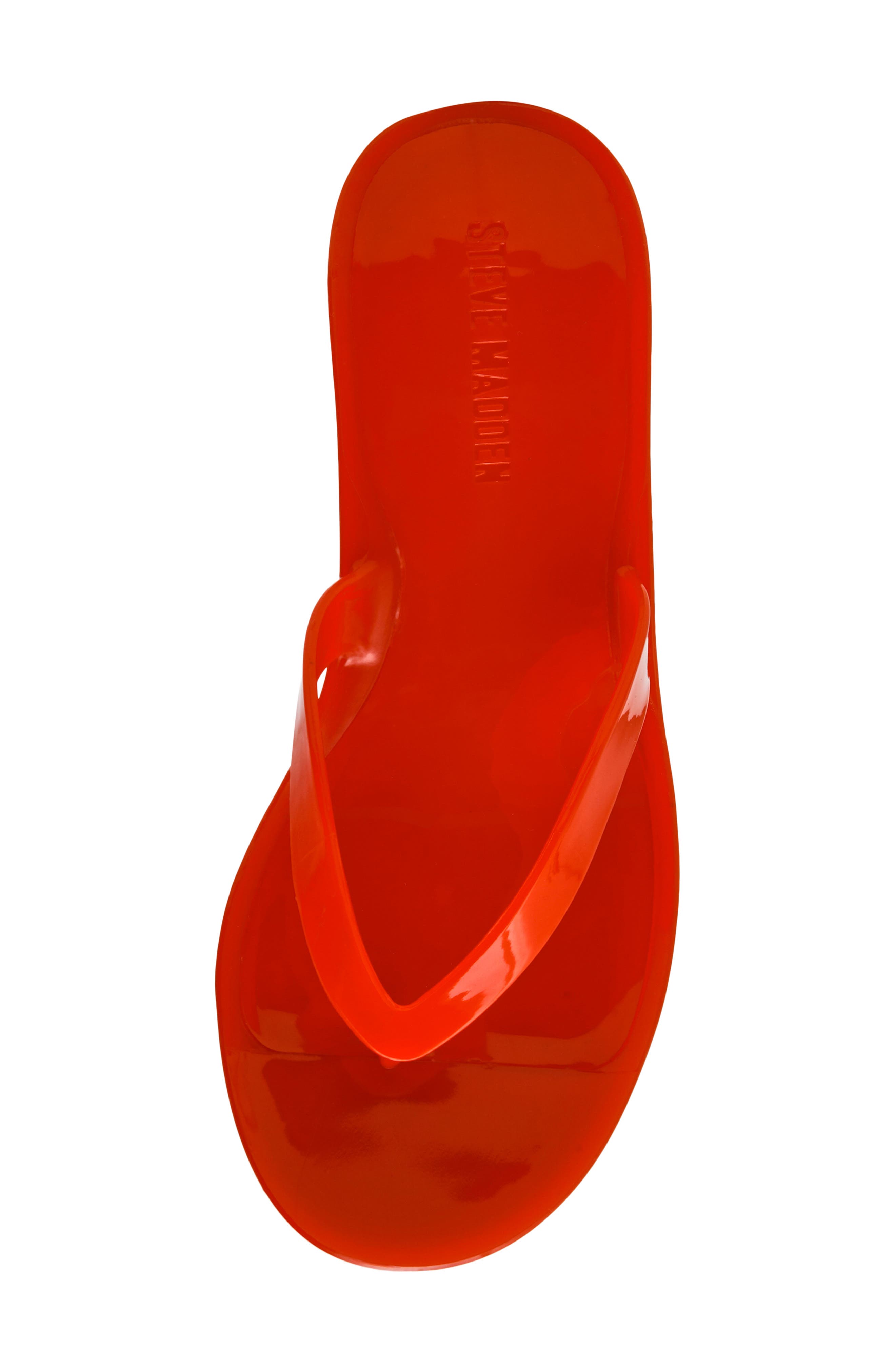 Jella Platform Wedge Flip Flop, Alternate, color, RED