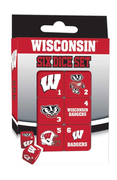 Wisconsin Badgers Dice Set - 19mm