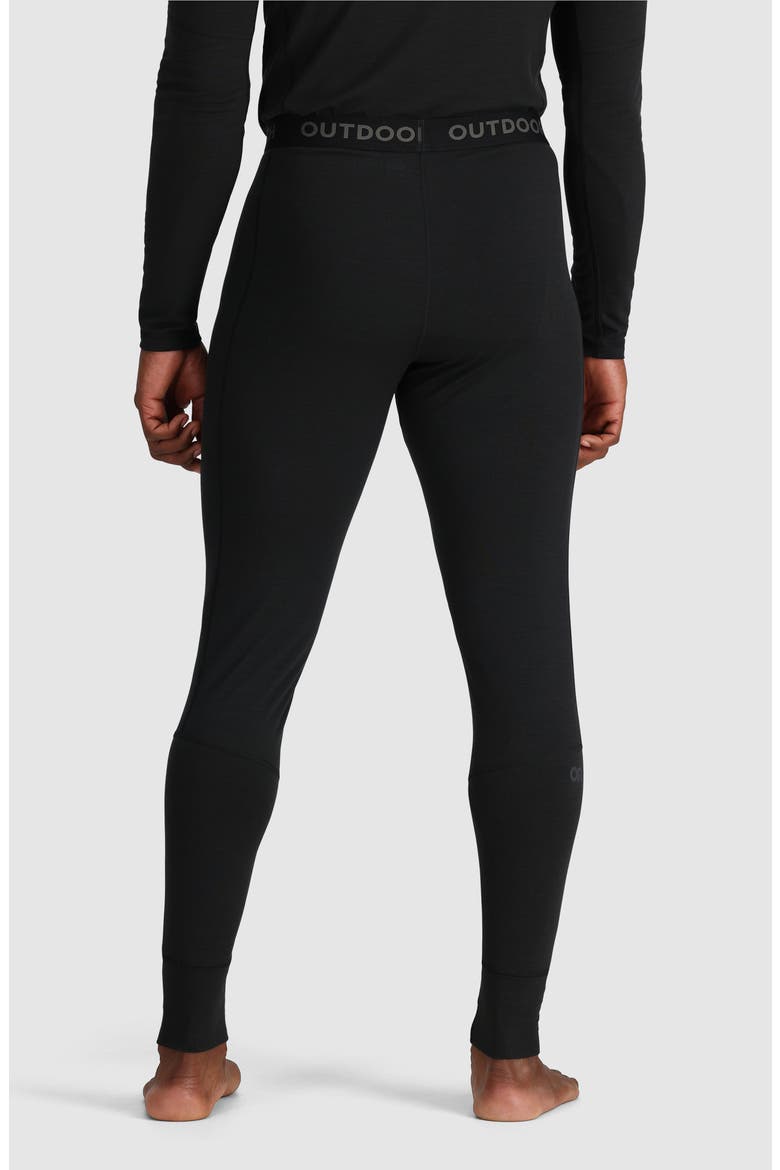Alpine Onset 150 Merino Wool Blend Base Layer Pants, Alternate, color, BLACK