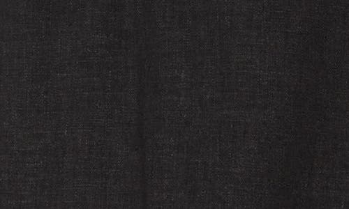 Vince Casual Linen Blend Shorts In Soft Black
