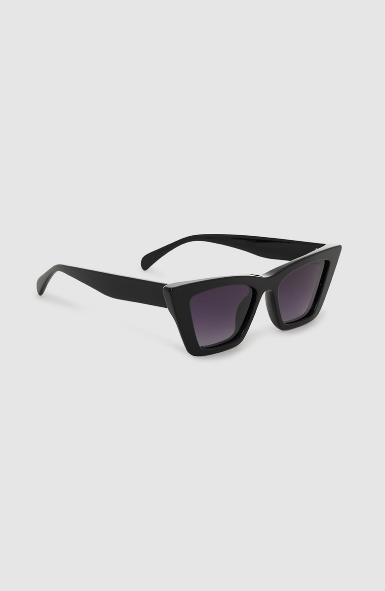 ANINE BING Lille Sunglasses, Alternate, color, Black