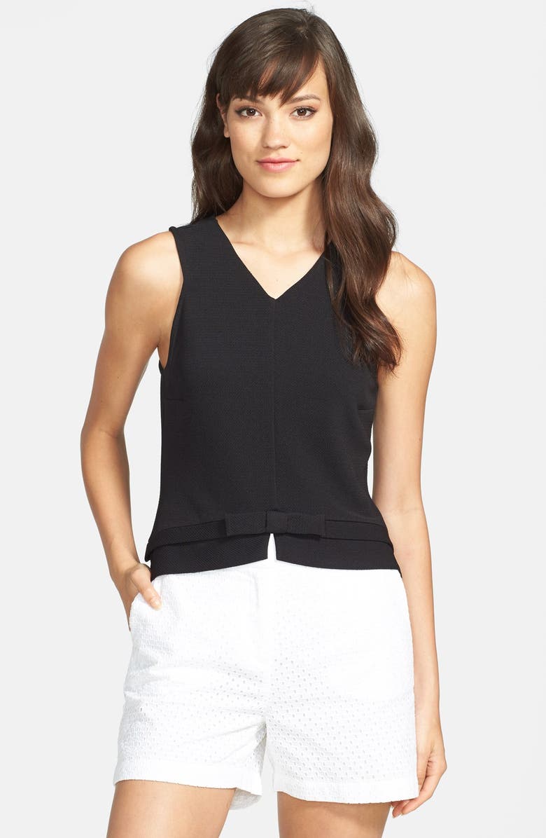 Chelsea28 Bow Detail Textured Shell, Main, color, 