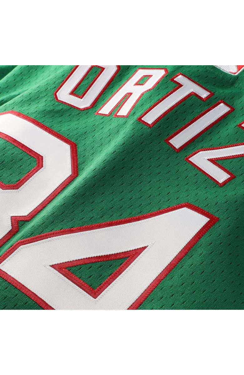 Mitchell & Ness Men's Mitchell & Ness David Ortiz Kelly Green Boston Red Sox Big & Tall Cooperstown Collection Mesh Batting Practice Jersey, Alternate, color, Kelly Green