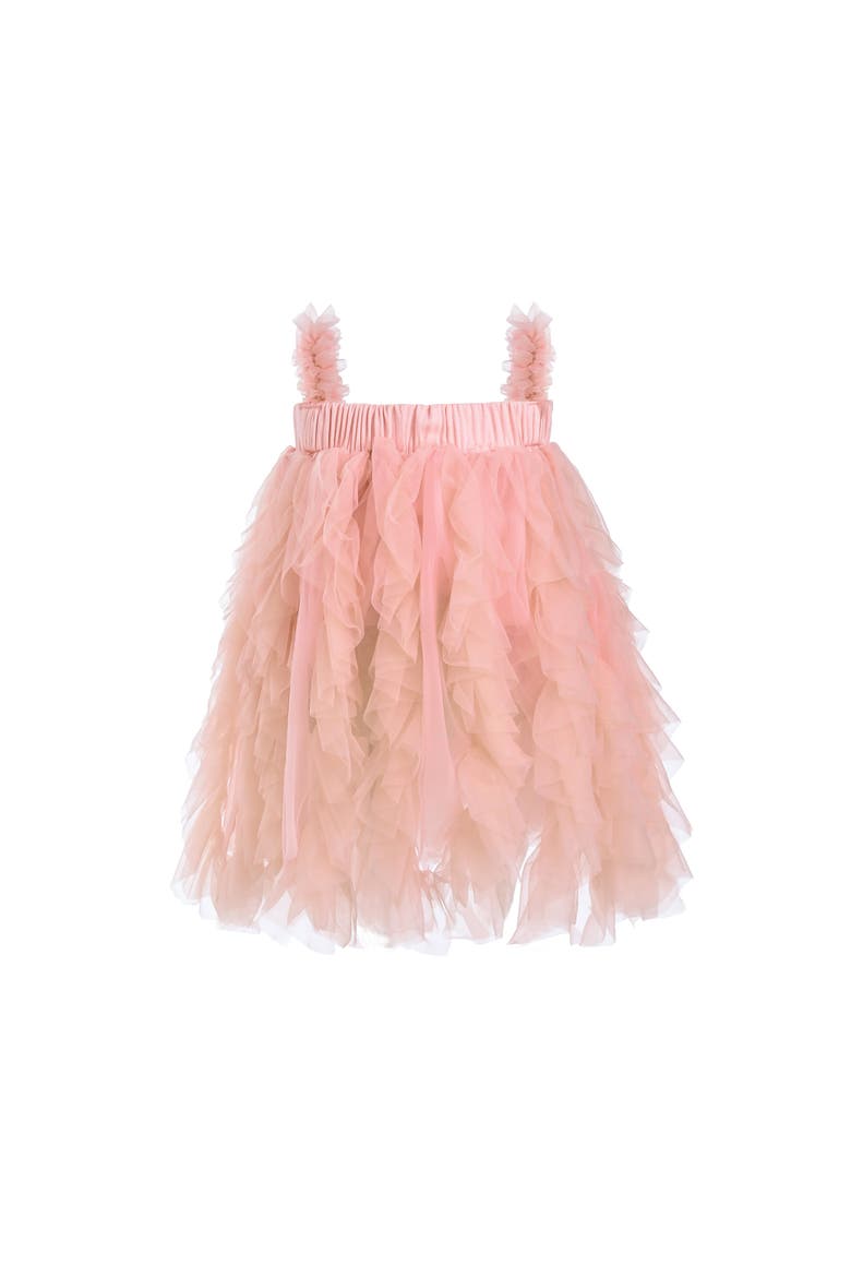 Sleeveless Ruffle Layered Dress, Main, color, Pink