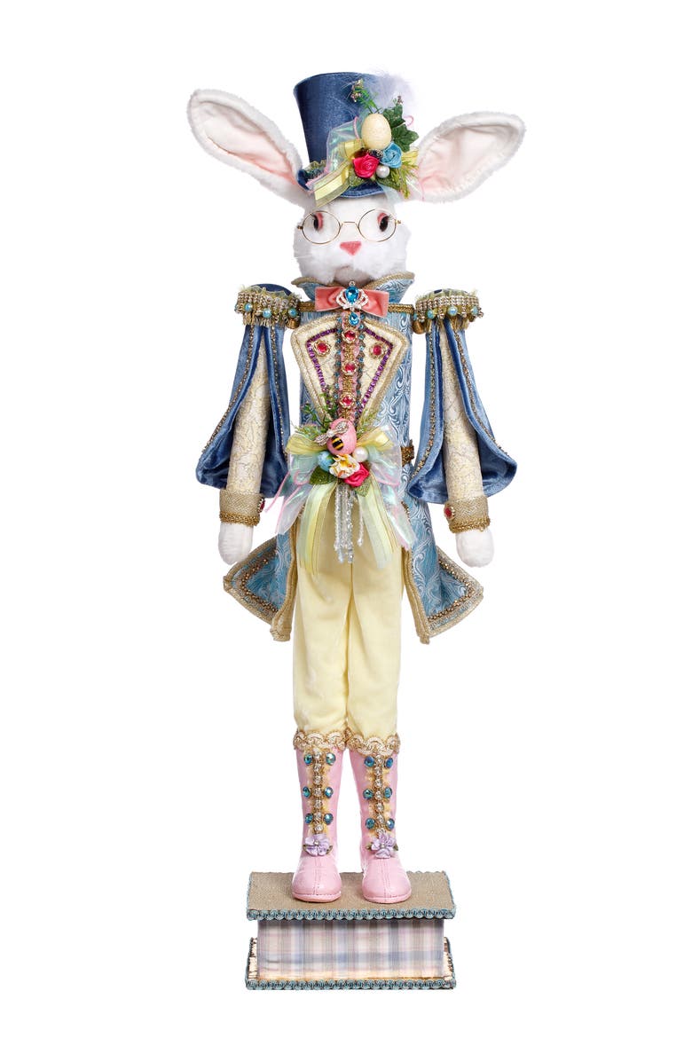 Rabbit Nutcracker Yellow, Medium, Main, color, Light Yellow