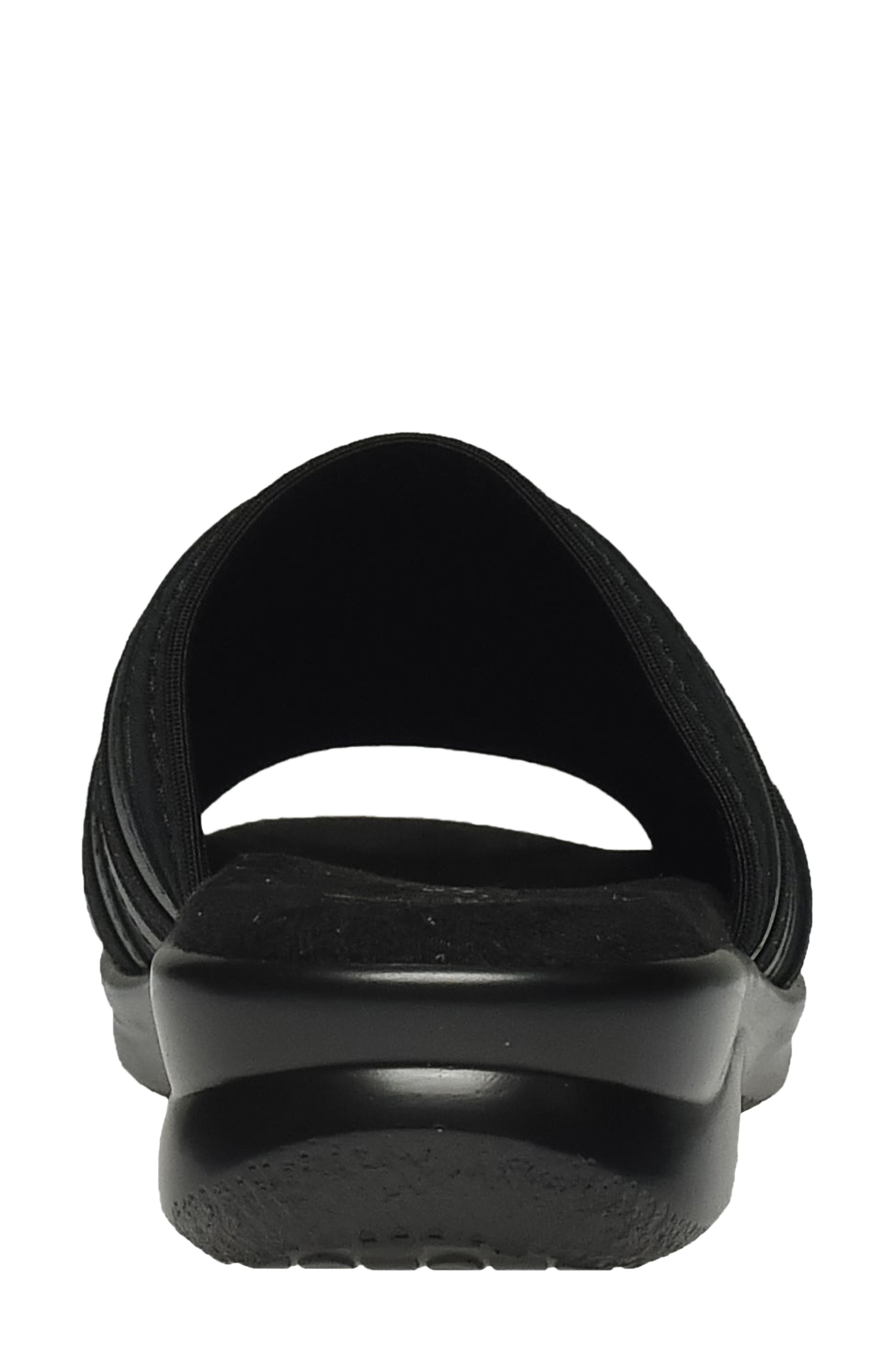 Swift Slide Sandal, Alternate, color, BLACK