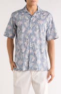 Bugatchi Jackson Short Sleeve Woven Camp Shirt
