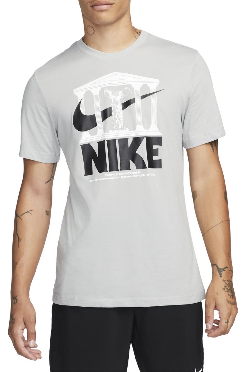 Nike Temple of Fitness Dri-FIT Graphic Tee, Main, color, 