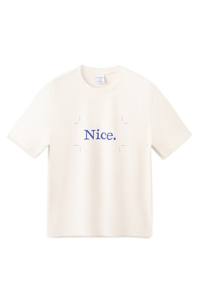 MANGO x Fantastic Man Nice Graphic T-Shirt, Alternate, color, Off White