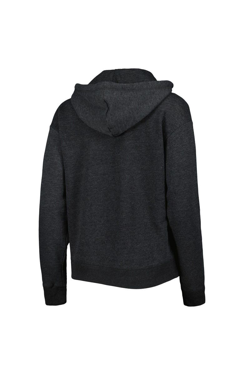 '47 Women's '47 Black Pittsburgh Steelers Color Rise Kennedy Pullover Hoodie, Alternate, color,