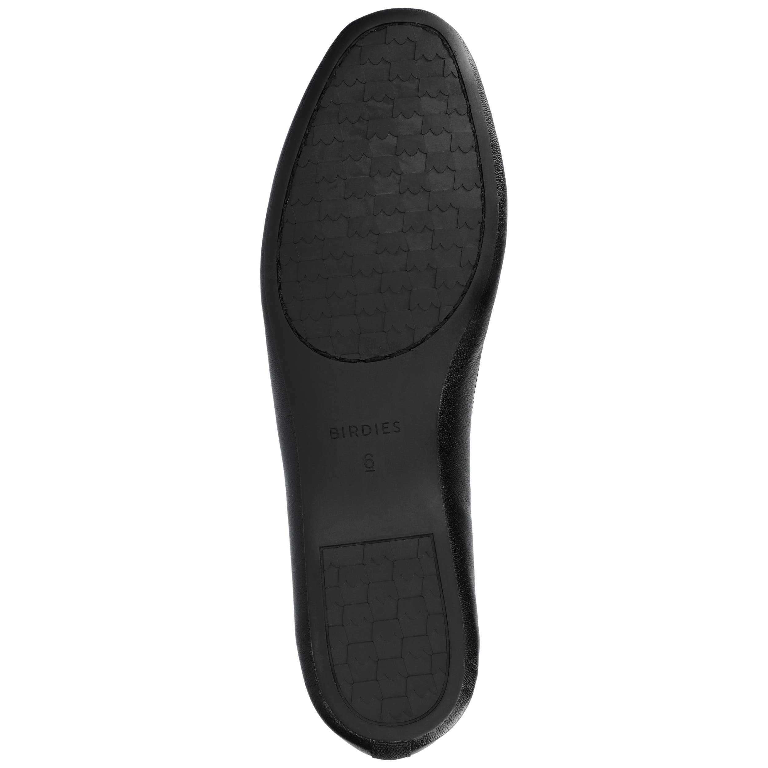 Birdies The Hummingbird Flats, Alternate, color, Noir Leather