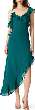 Steve Madden Annabella Ruffled Asymmetric Dress