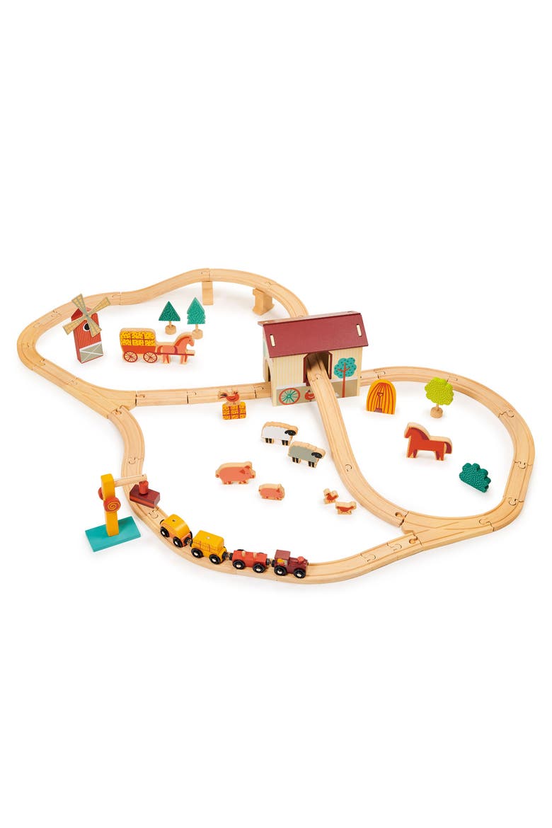 Farmyard Train Set, Main, color, Multi-color