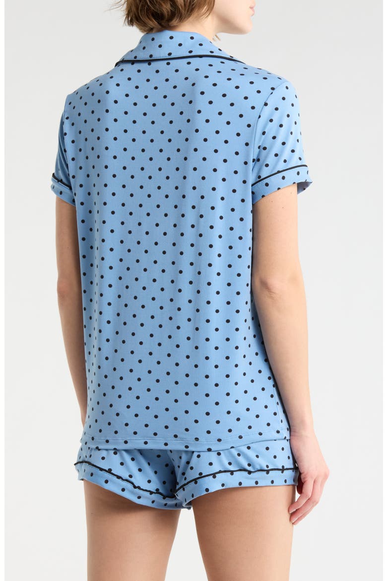 Dixie Short Pajamas, Alternate, color, NAVY DOT ON BLUE