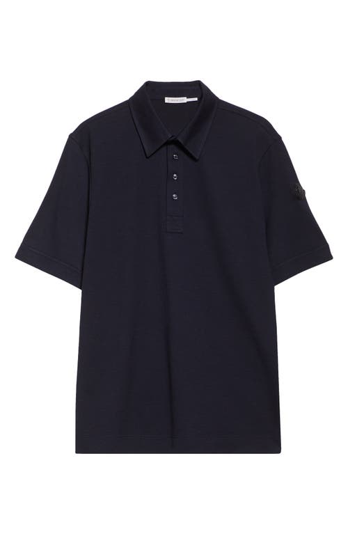 MONCLER MONCLER COTTON BLEND POLO
