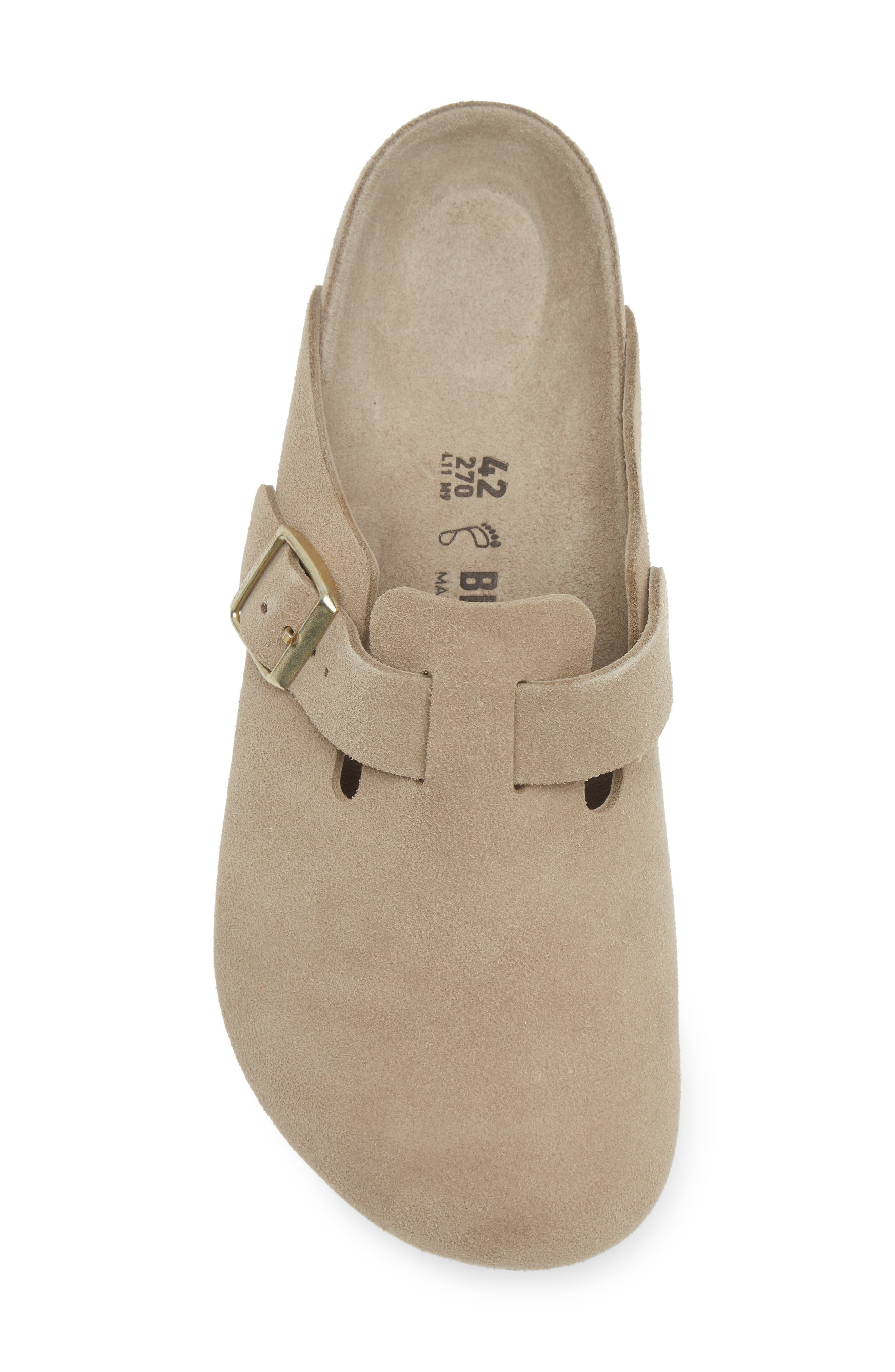 Birkenstock Boston Exquisite Clog, Alternate, color, Taupe