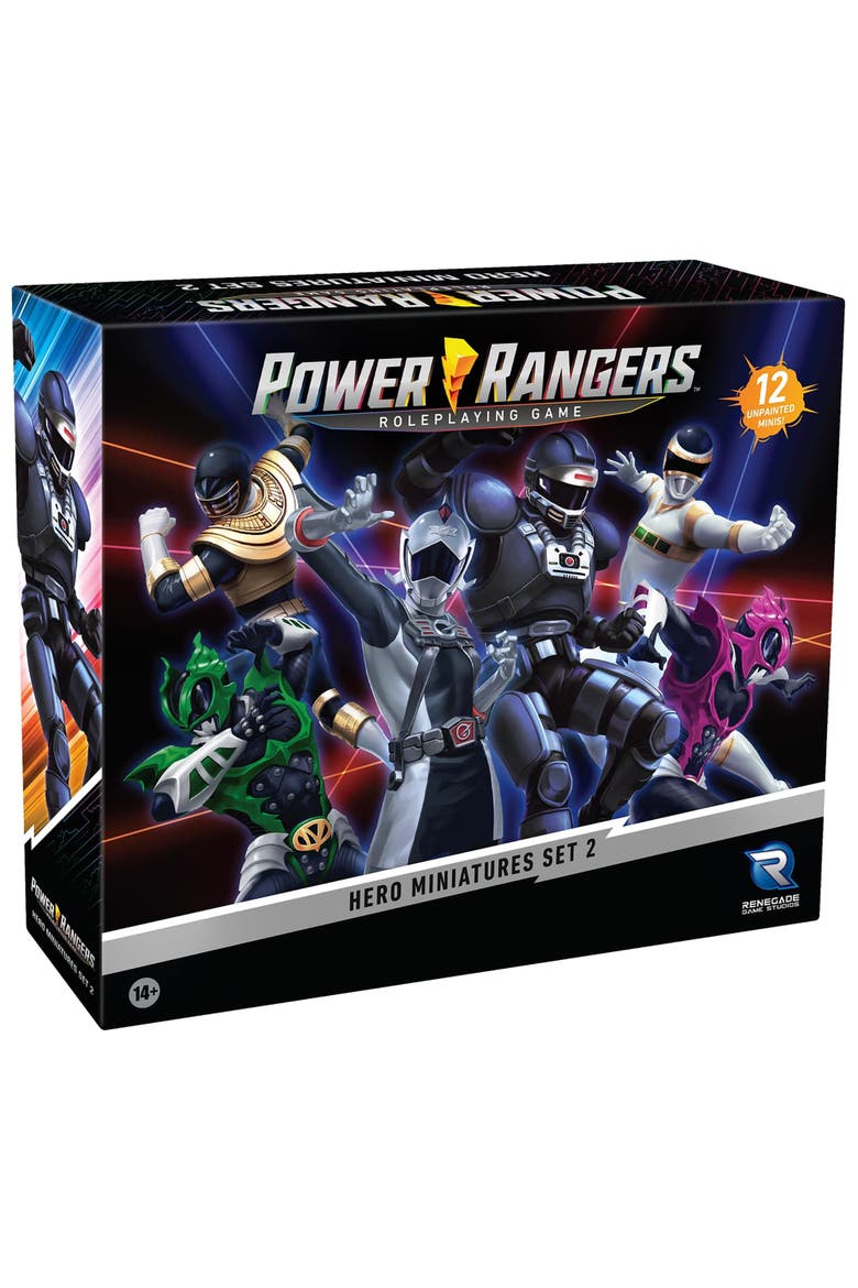 Power Rangers Roleplaying Miniatures Set 2, Main, color, Multicolored