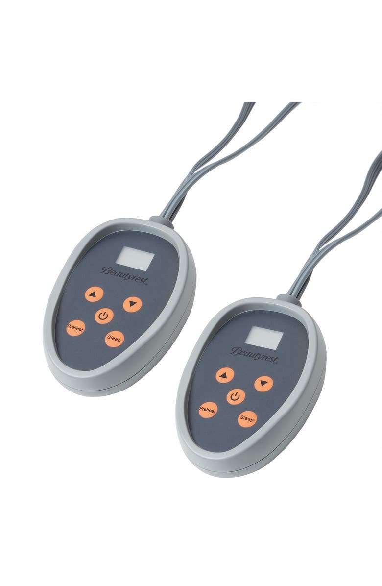 BEAUTYREST Electric Micro Fleece Heated Blanket with Secure Comfort Technology, Alternate, color, Navy