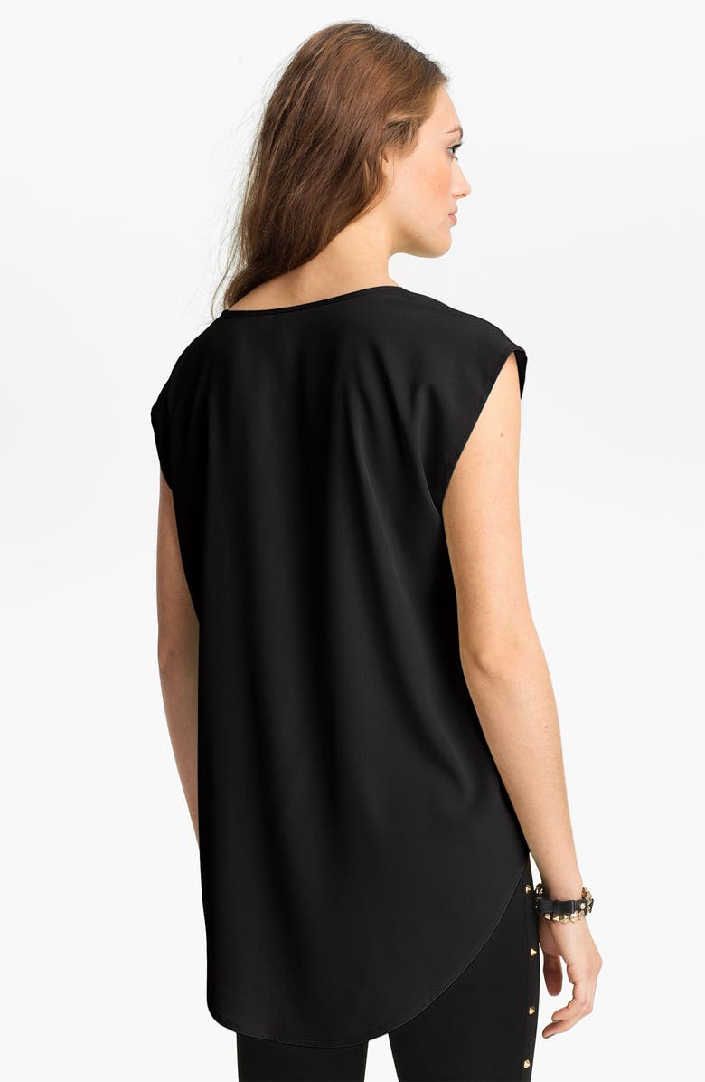 Frenchi <sup>®</sup> Oversize Woven Tee, Alternate, color, 