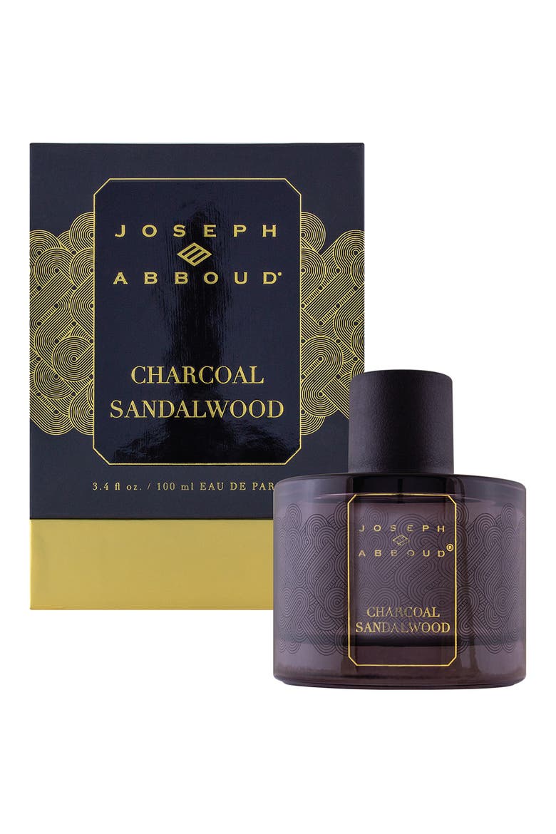 Charcoal Sandalwood for Him Eau de Parfum, Main, color, BLACK
