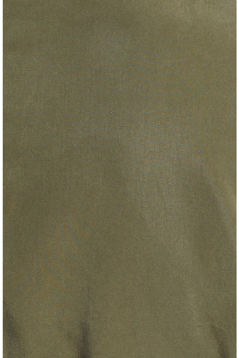 Military Duster Jacket, Alternate, color, DARK GREEN