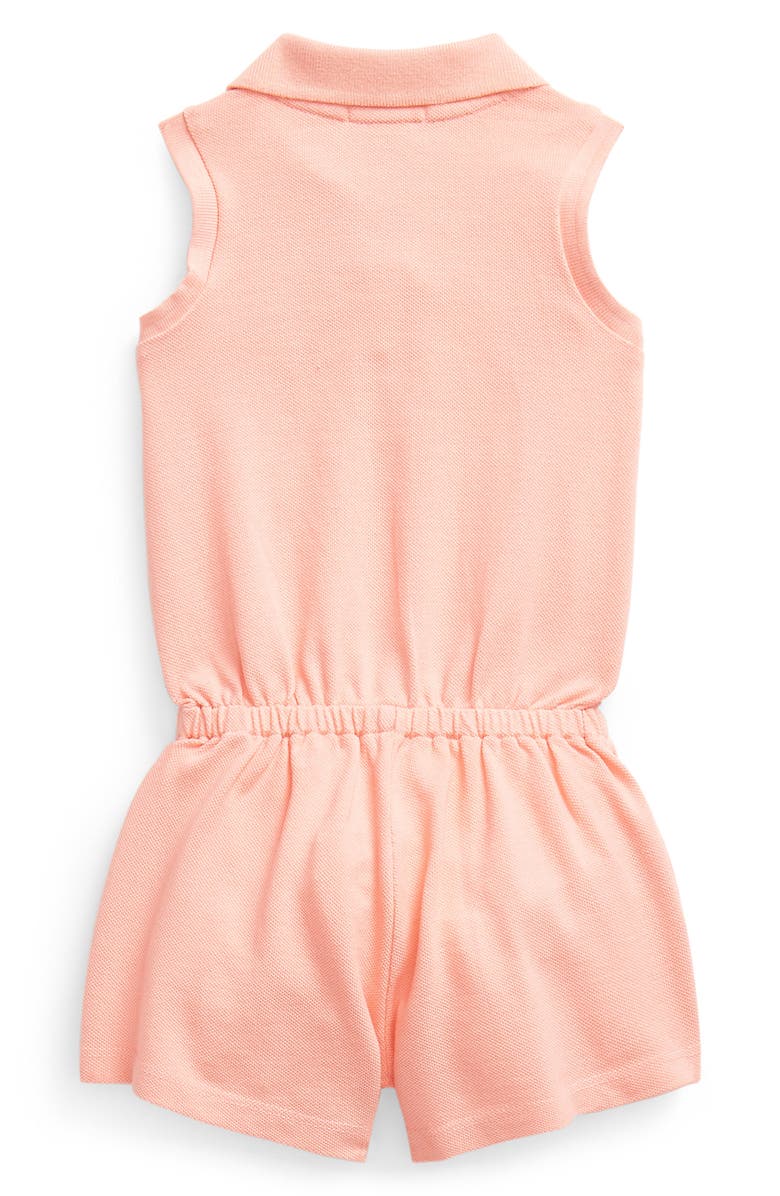 Ralph Lauren Polo Sleeveless Romper, Alternate, color, 