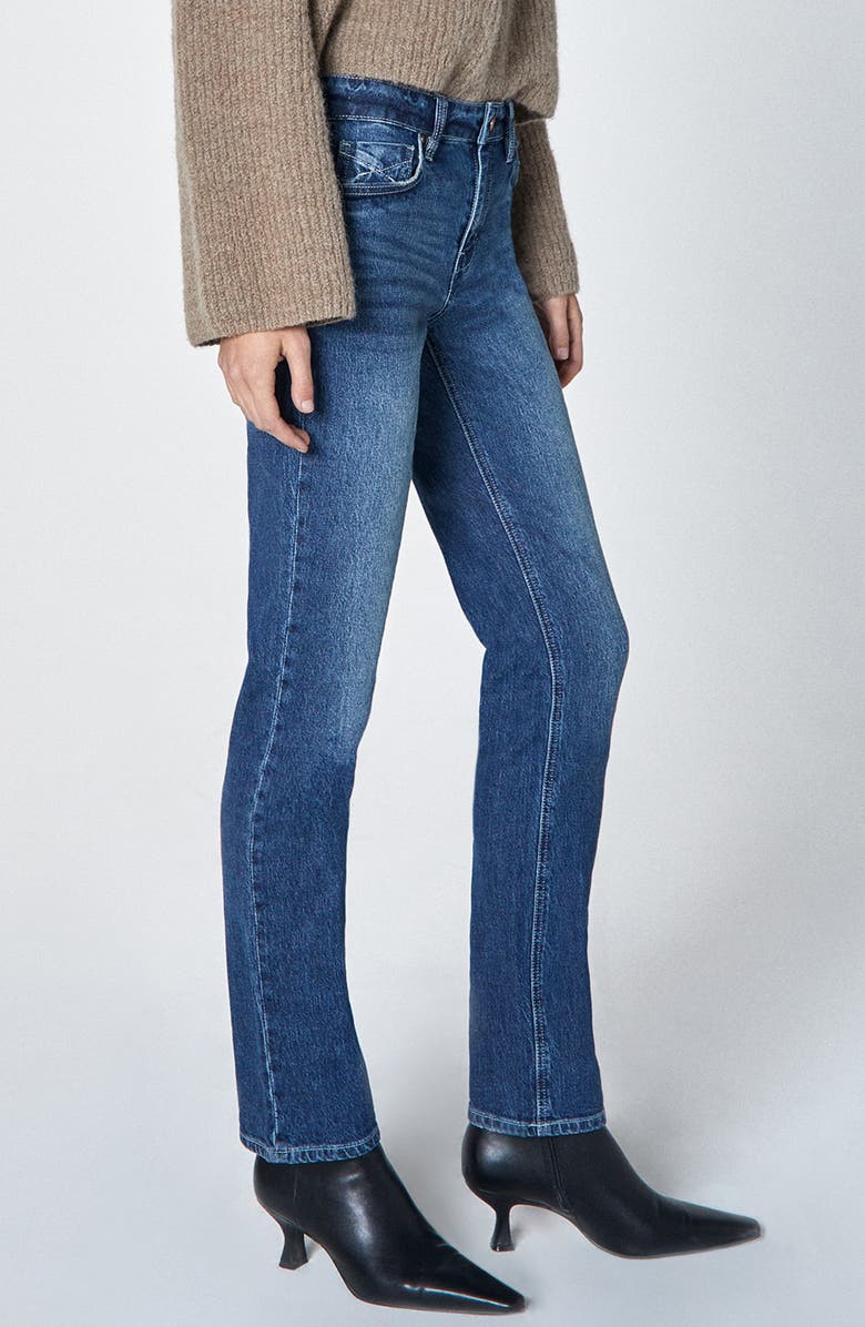Unpublished Georgia Striaght Leg Jeans, Alternate, color, 