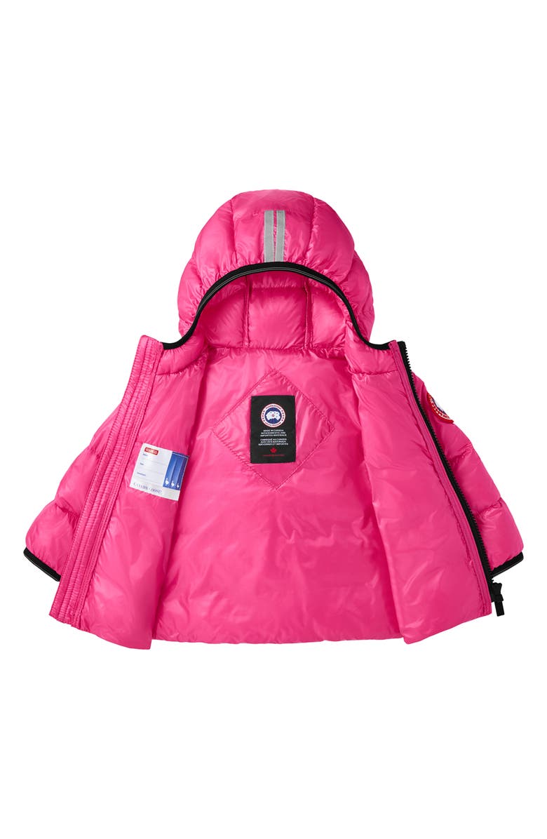 Canada Goose Crofton Water Resistant 750 Fill Power Down Recycled Nylon Puffer Jacket, Alternate, color, Summit Pink