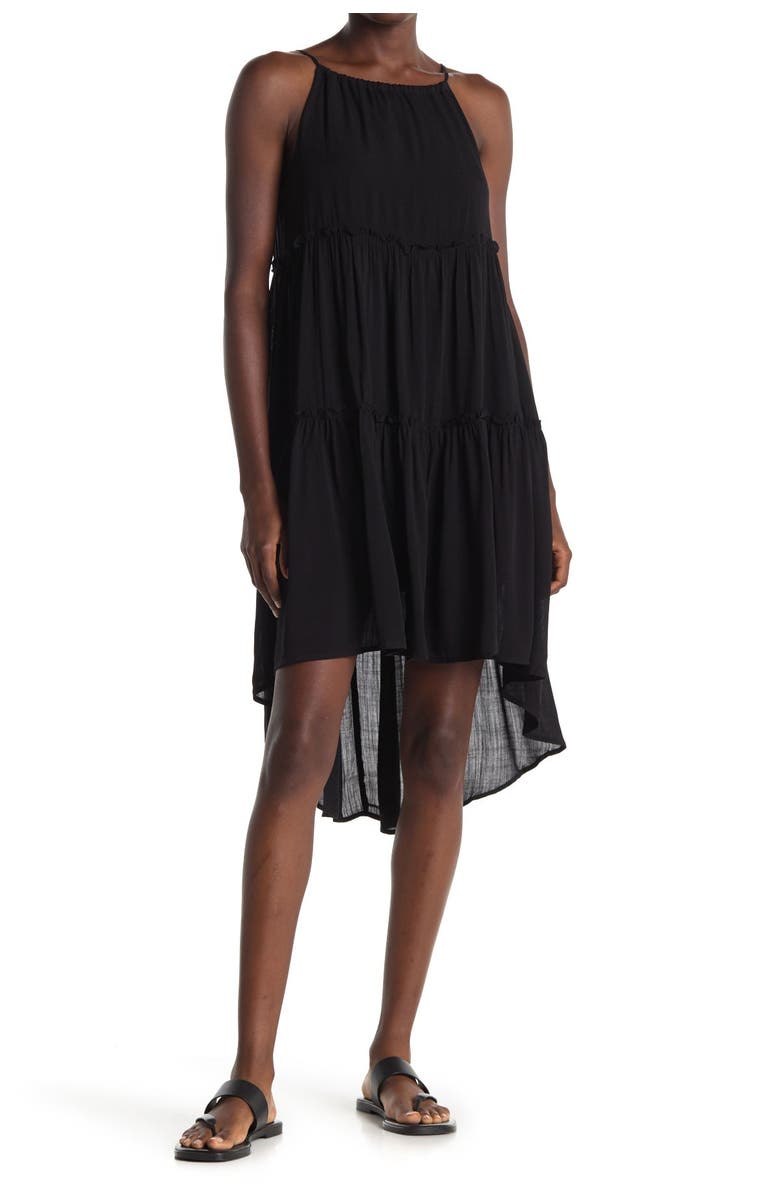 Abound High Low Tiered Sleeveless Dress, Alternate, color,